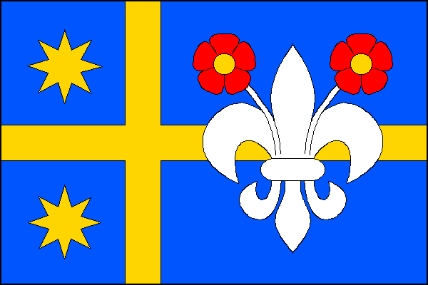 Veselá - vlajka