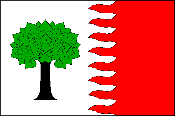 Veselý Žďár - vlajka