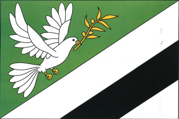 Věstín - vlajka