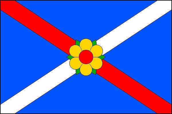 Víceměřice - vlajka