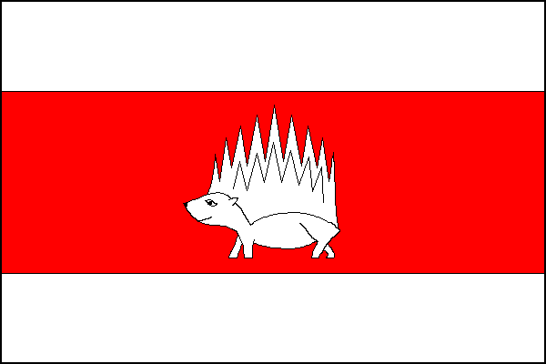 Vícov - vlajka
