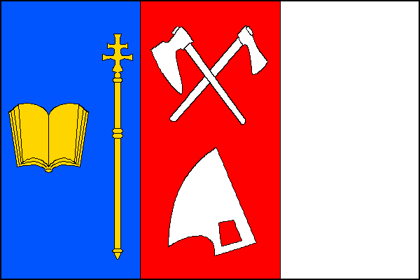 Vidče - vlajka