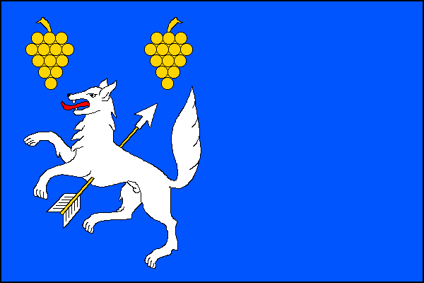 Vlkoš - vlajka