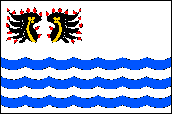 Vodochody - vlajka