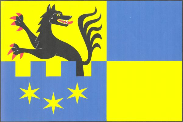 Volfartice - vlajka