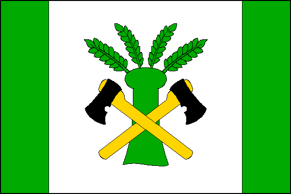 Vrbka - vlajka