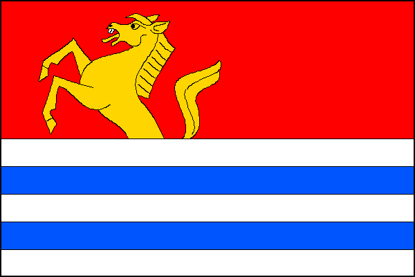 Vysoké Studnice - vlajka