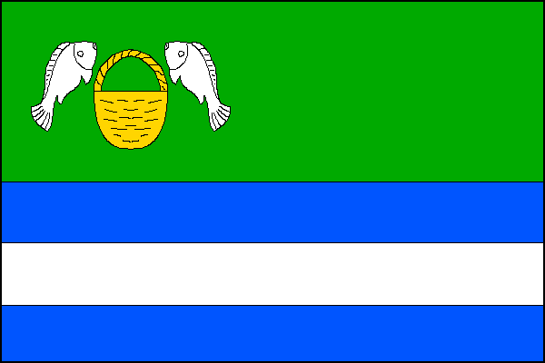 Zadní Třebaň - vlajka