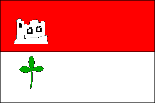 Zavlekov - vlajka