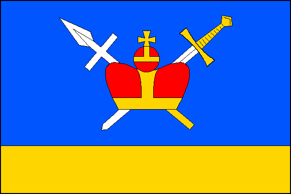 Zbečno - vlajka