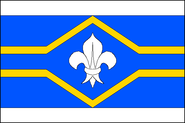 Zbraslavec - vlajka