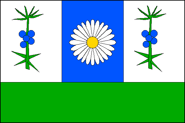 Zděchov - vlajka