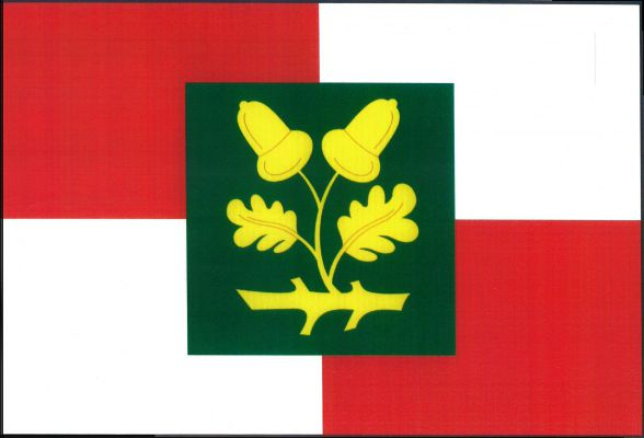 Zdobín - vlajka