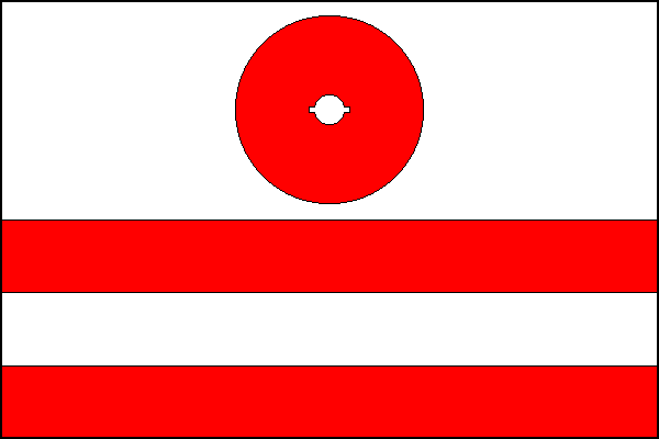 Žernovník - vlajka