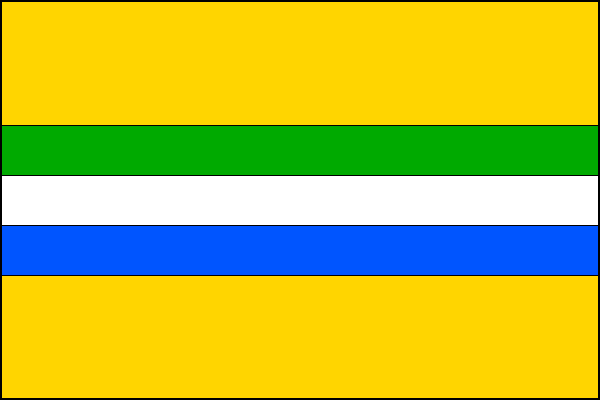 Zvíkovec - vlajka